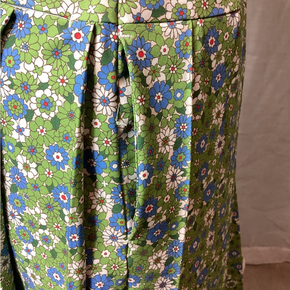 NWT Tory Burch Vintage Bouquet Printed Performance Pleated Golf Dress; Size: S - Picture 5 of 15